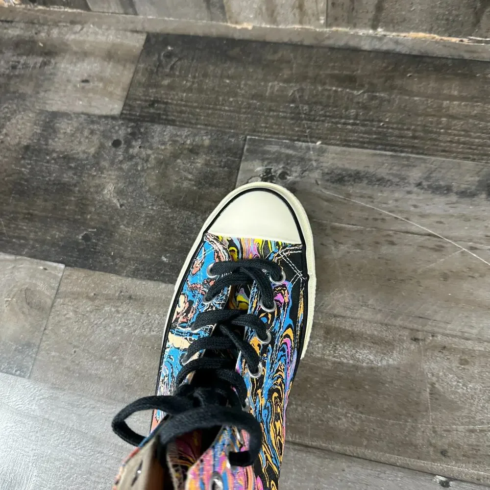 Converse Chuck Taylor All Star 70 Hi Men's Size 9 Marble Shoes Sneakers 167373C - Picture 2 of 16